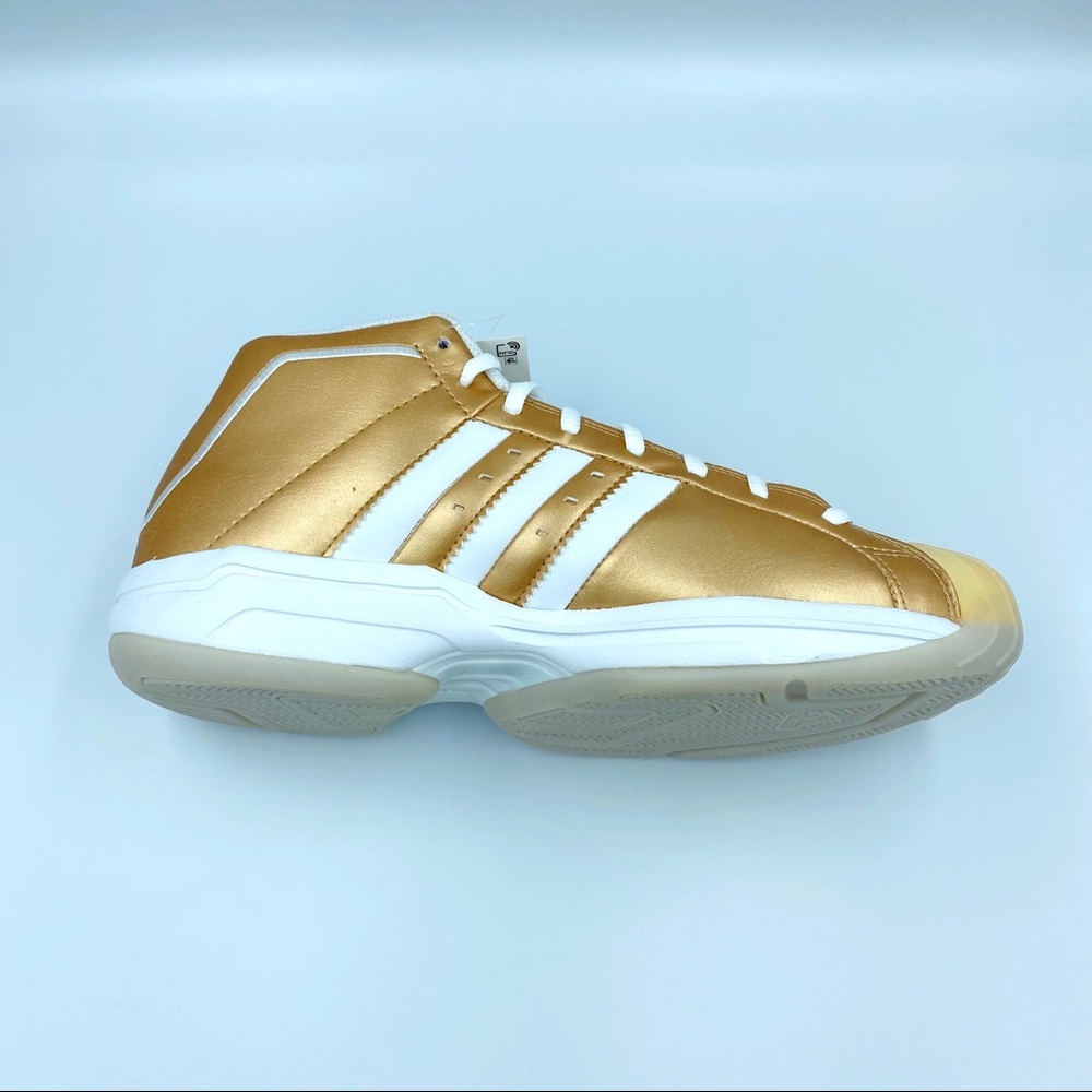 Adidas Pro Model 2G Gold Medal Basketball Shoes 9 - Picture 10 of 14